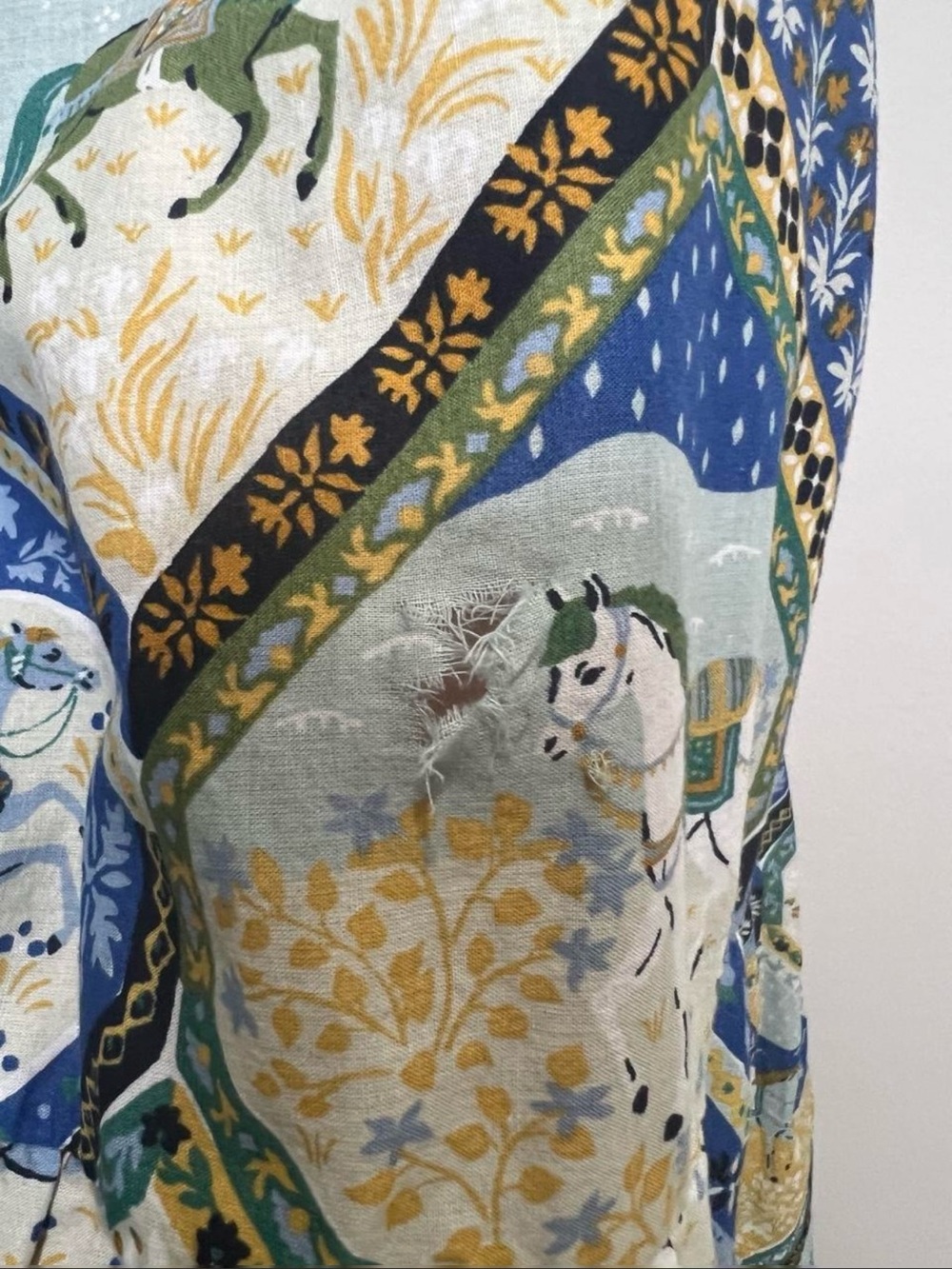 Printfresh "The Devon Dress in High Horse" Size Large. See description - Picture 5 of 11